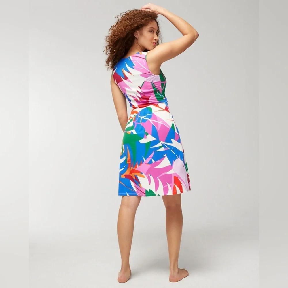 Soma Wknd - Women's Invisible Medium Support Dress Tropical Colorful NWT - Sz. S
